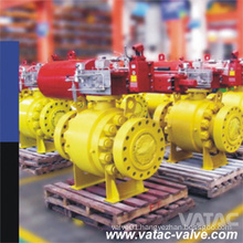 High Temperature Cr-Mo Alloy Wc6, Wc9, C5, C12, C12A Trunnion or Floating Ball Valve